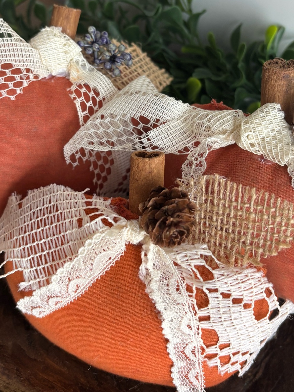 Grunge Primitive Pumpkin Bowl-Fillers Harvest 🎃 Handmade NEW Qty 1 Final Sale
